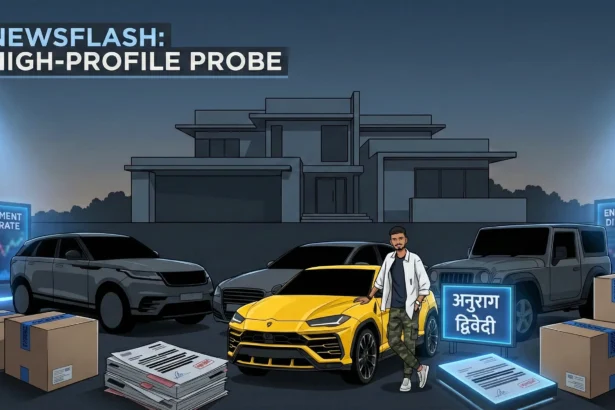 अनुराग द्विवेदी पर ED की कार्रवाई