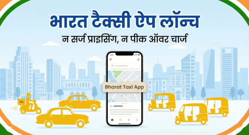 सरकार समर्थित भारत टैक्सी ऐप लॉन्च, बिना सर्ज प्राइसिंग के ओला-उबर को टक्कर देती नई कैब सेवा