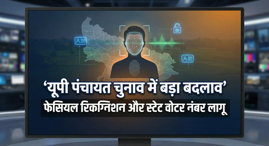 UP Panchayat Election 2025, फेसियल रिकग्निशन सिस्टम, स्टेट वोटर नंबर, राज्य निर्वाचन आयोग यूपी, फर्जी वोटिंग